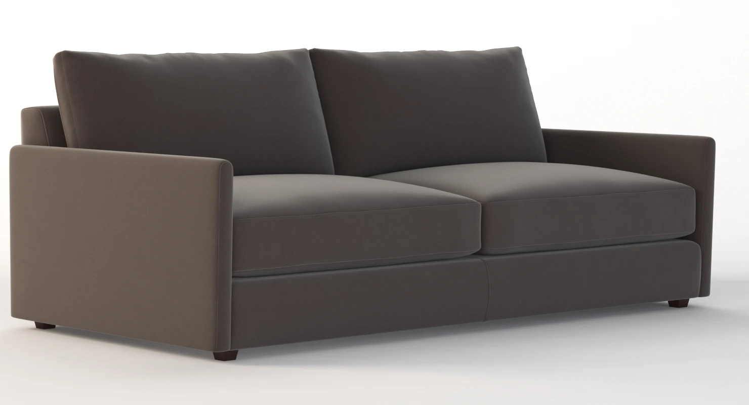 Crate and Barrel Drake Two Seater Sofa 3D Model_04