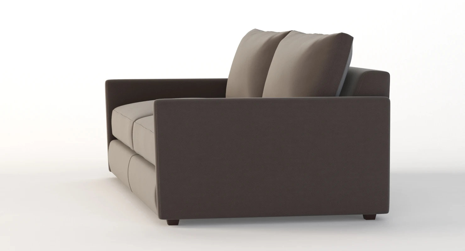 Crate and Barrel Drake Two Seater Sofa 3D Model_08