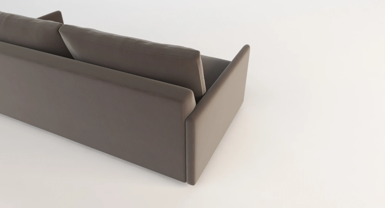 Crate and Barrel Drake Two Seater Sofa 3D Model_03