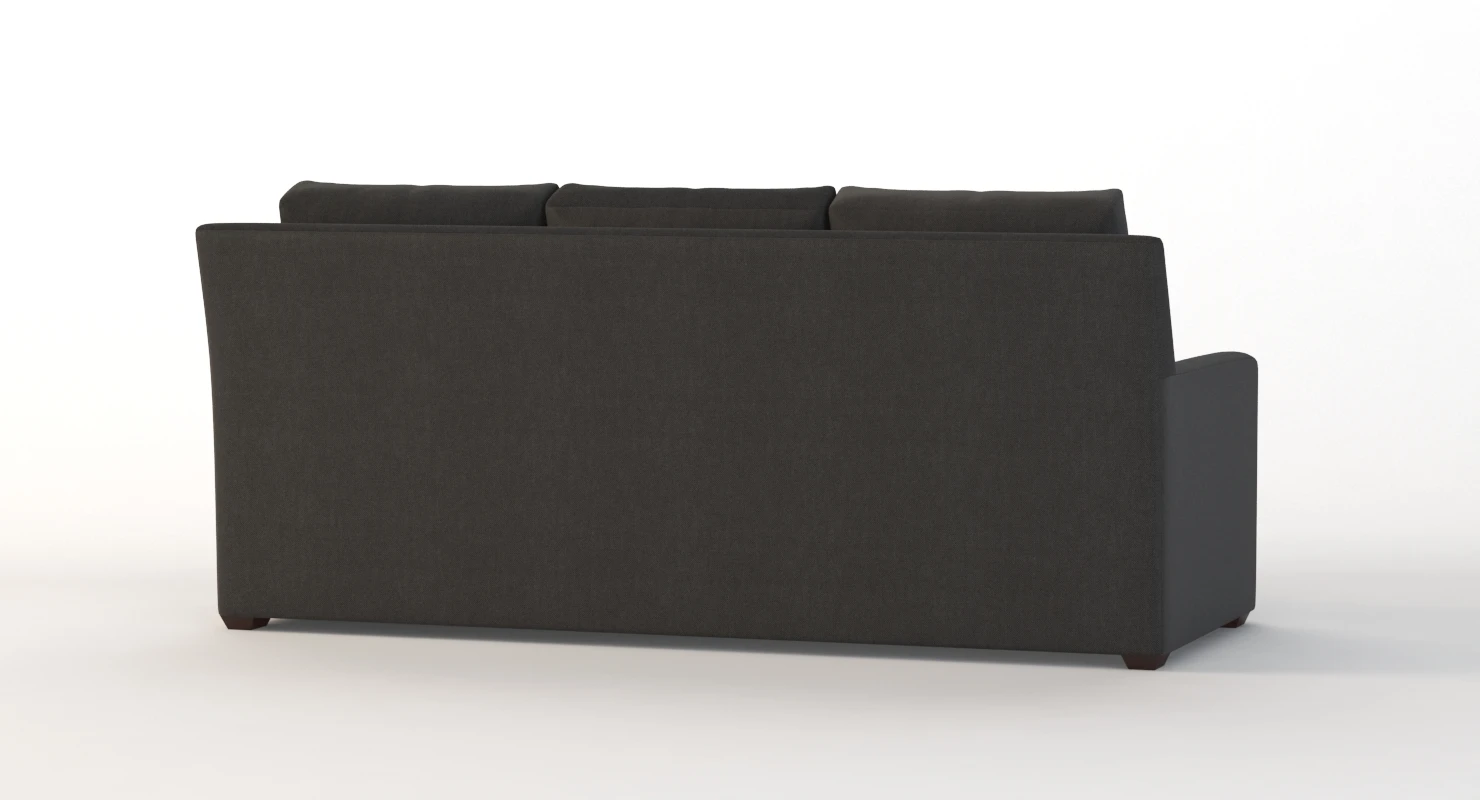 Crate And Barrel Reston Three Seater Sectional Sofa 3D Model_06