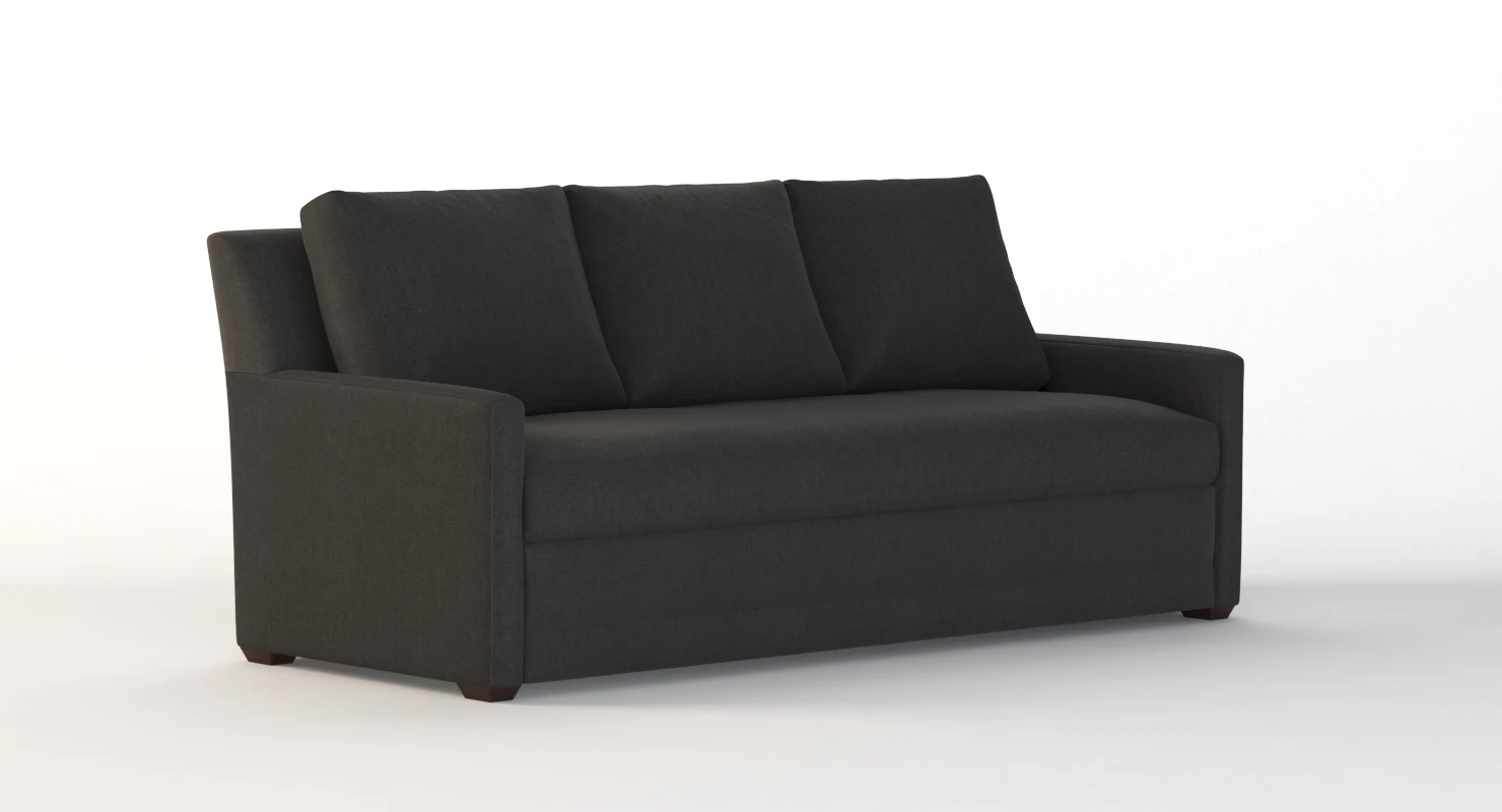 Crate And Barrel Reston Three Seater Sectional Sofa 3D Model_04
