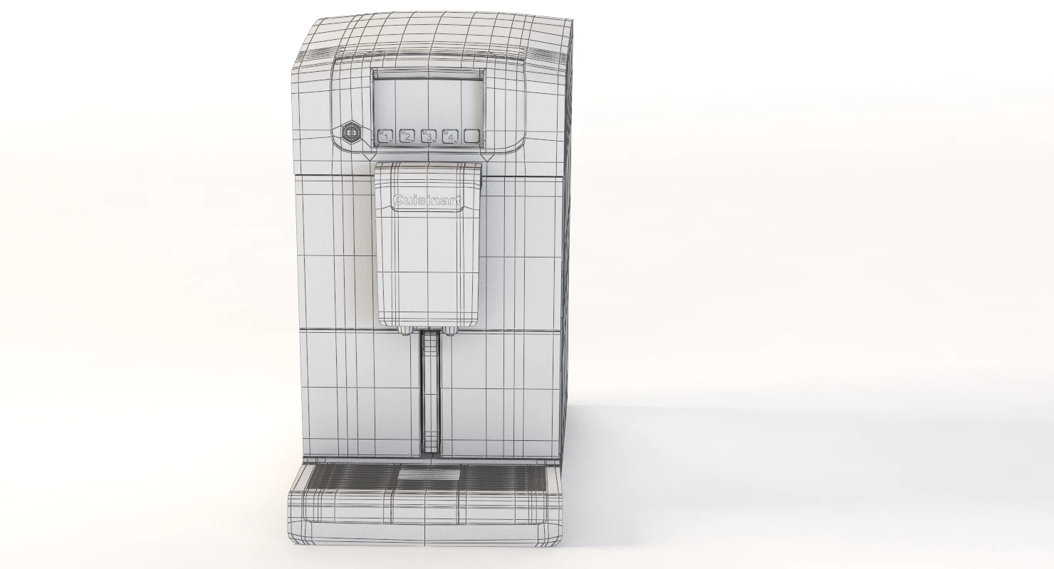 Cuisinart Em 1000 Defined Espresso Maker Machine 3D Model_010