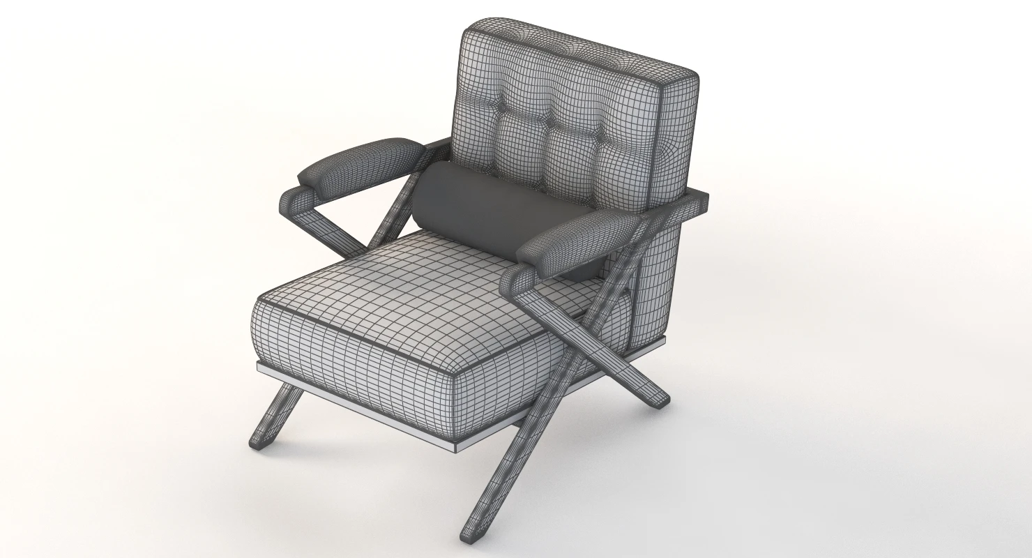 Dillon ArmChair 3D Model_012