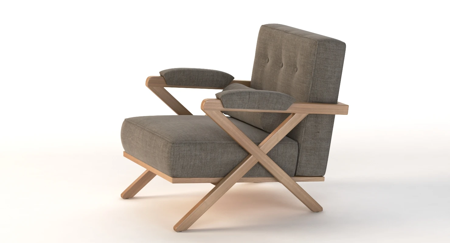 Dillon ArmChair 3D Model_06