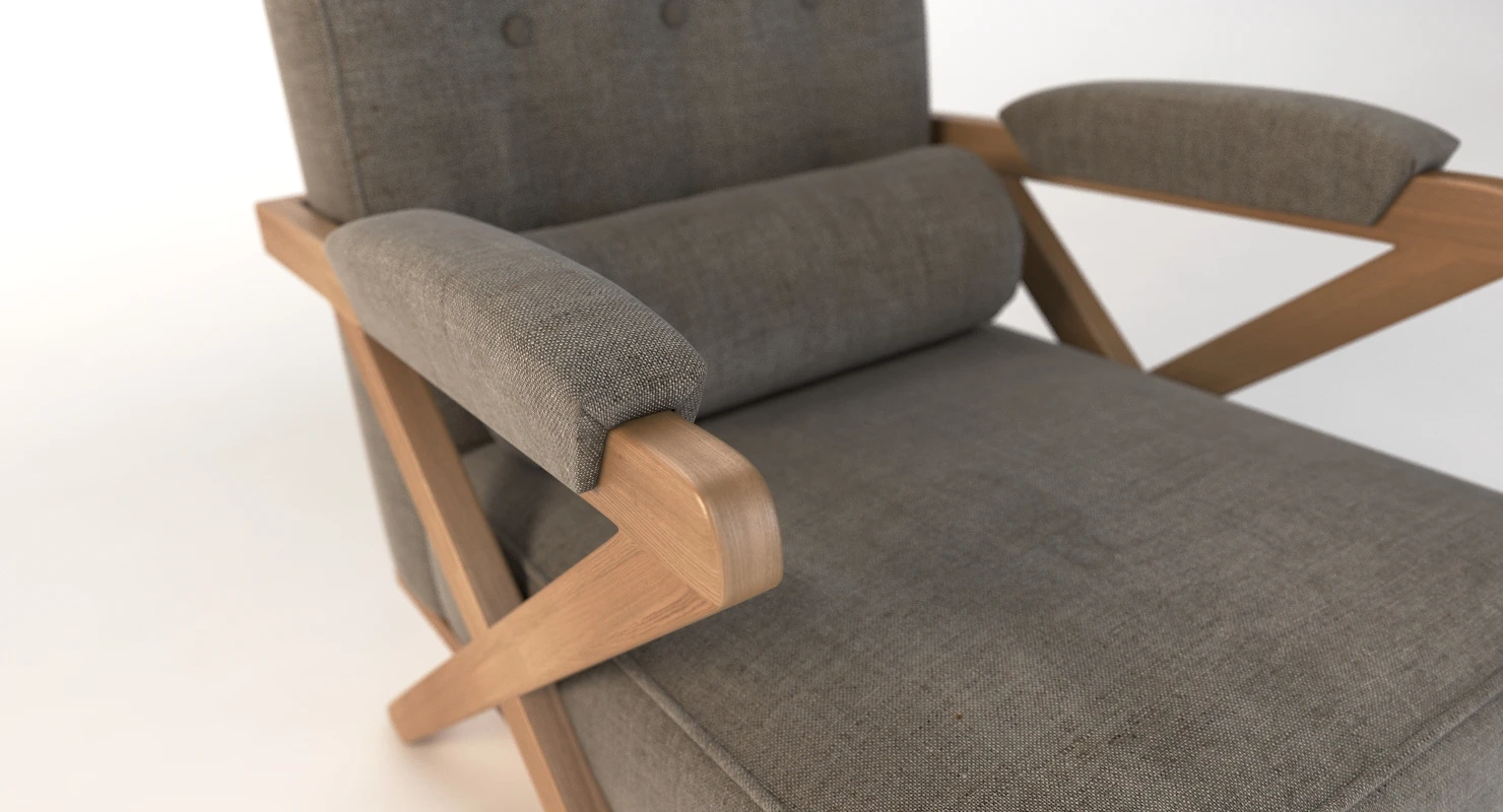 Dillon ArmChair 3D Model_08