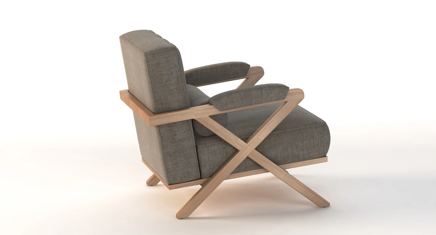 Dillon ArmChair 3D Model_03
