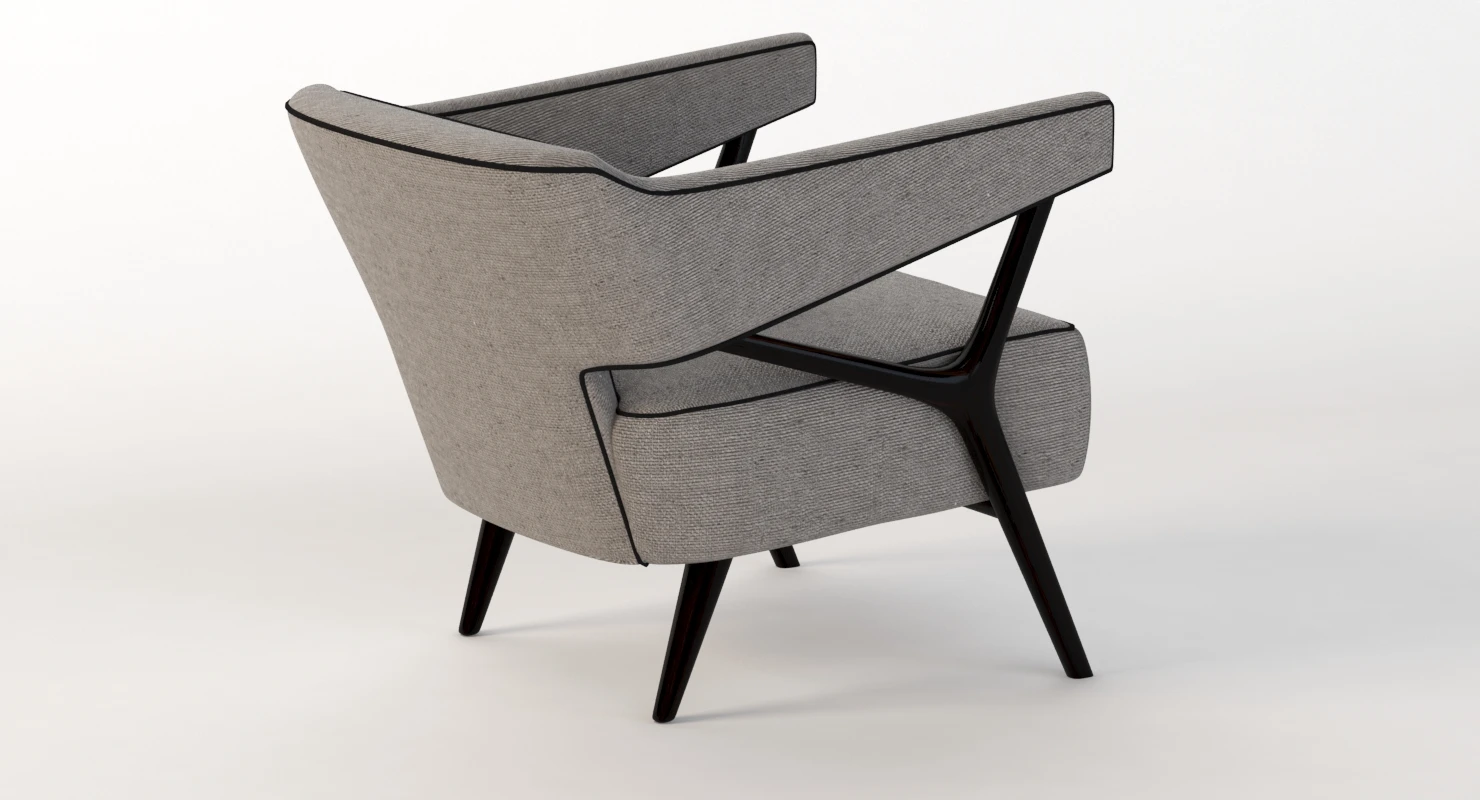 EcoFirstArt Will Club Chair 3D Model_05