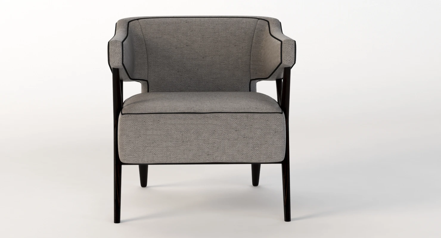 EcoFirstArt Will Club Chair 3D Model_09