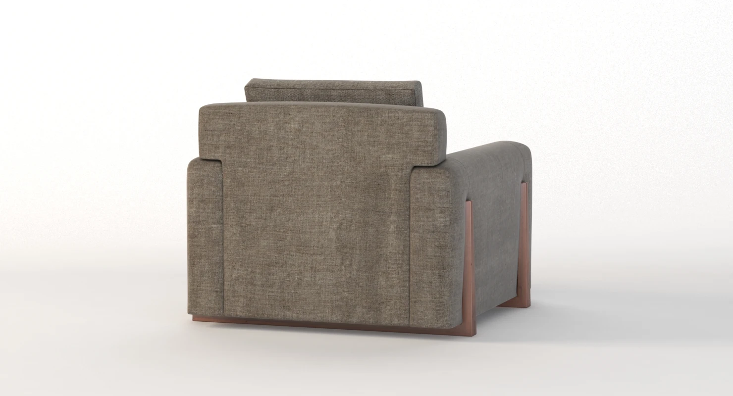 Egan Lounge Chair 3D Model_07