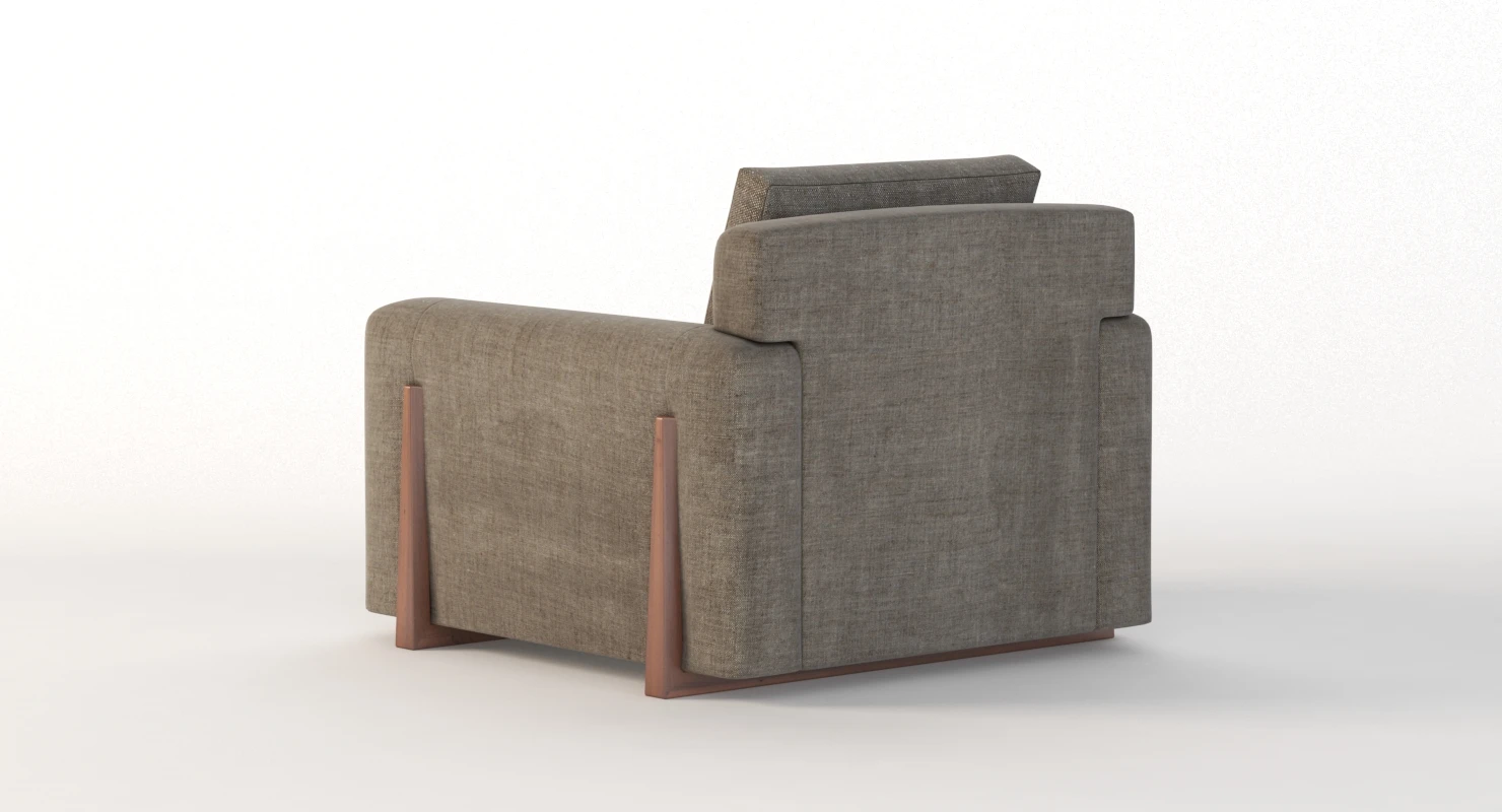 Egan Lounge Chair 3D Model_08