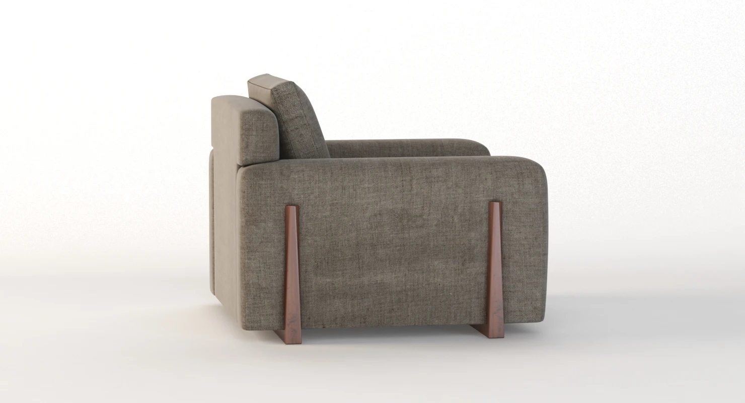 Egan Lounge Chair 3D Model_06