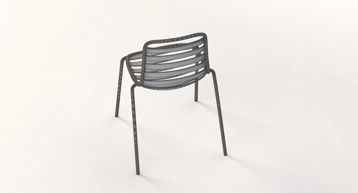 Enea Lts Street Armless Chair By Estudi Manel Molina 3D Model_011