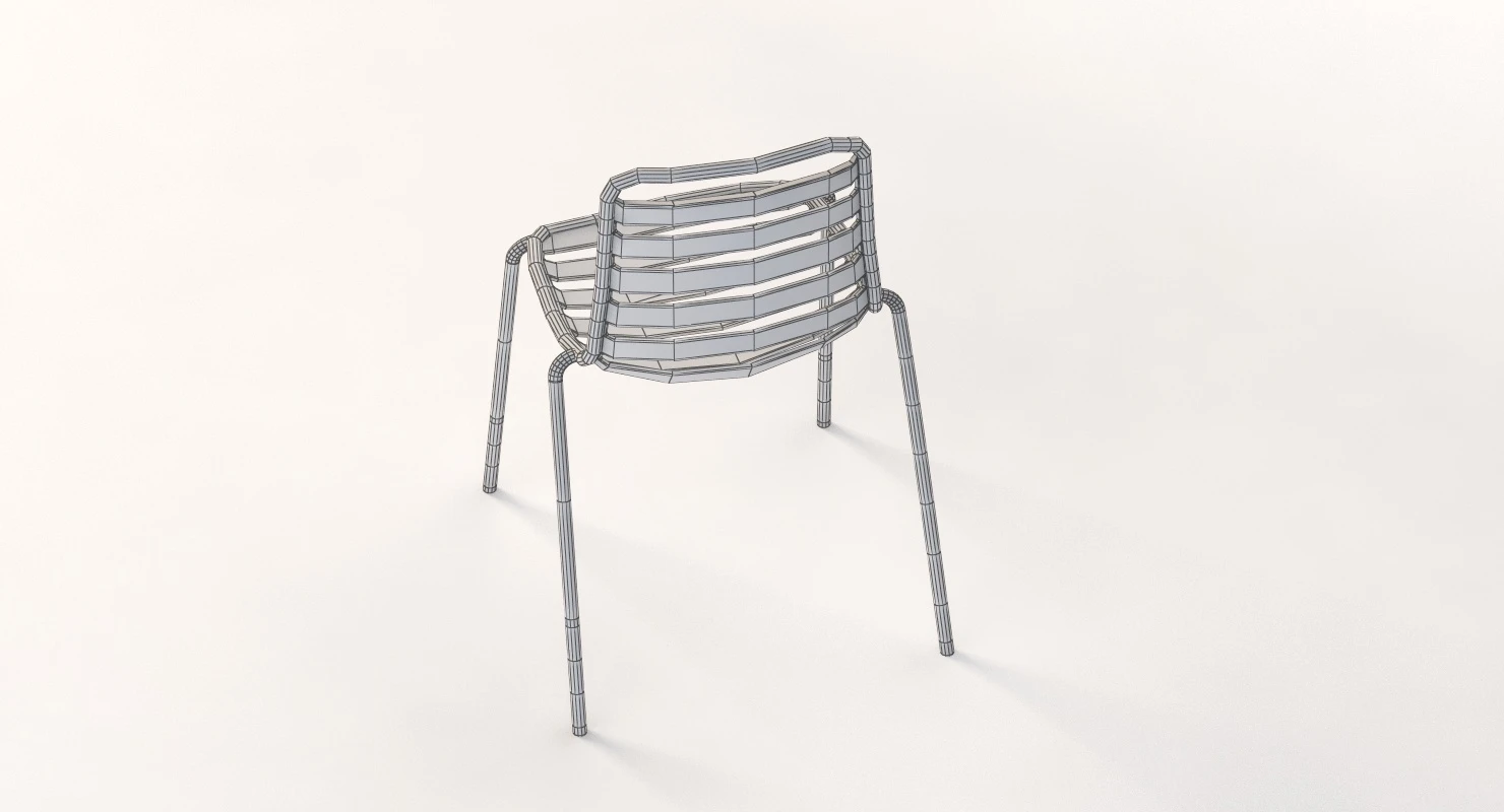 Enea Lts Street Armless Chair By Estudi Manel Molina 3D Model_013