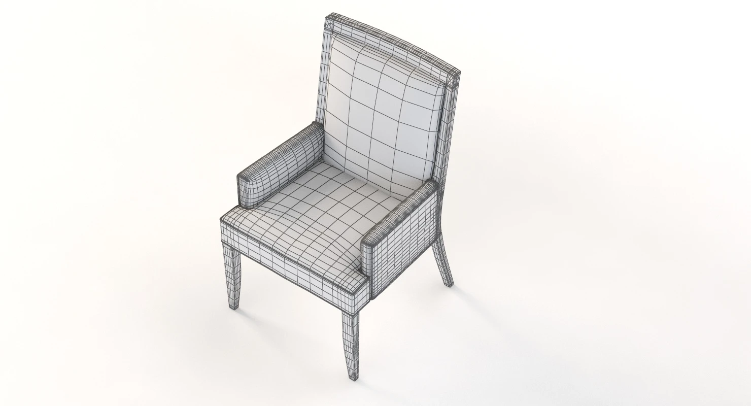 Fairfield Chair 5403 04 Harvey Armchair 3D Model_015