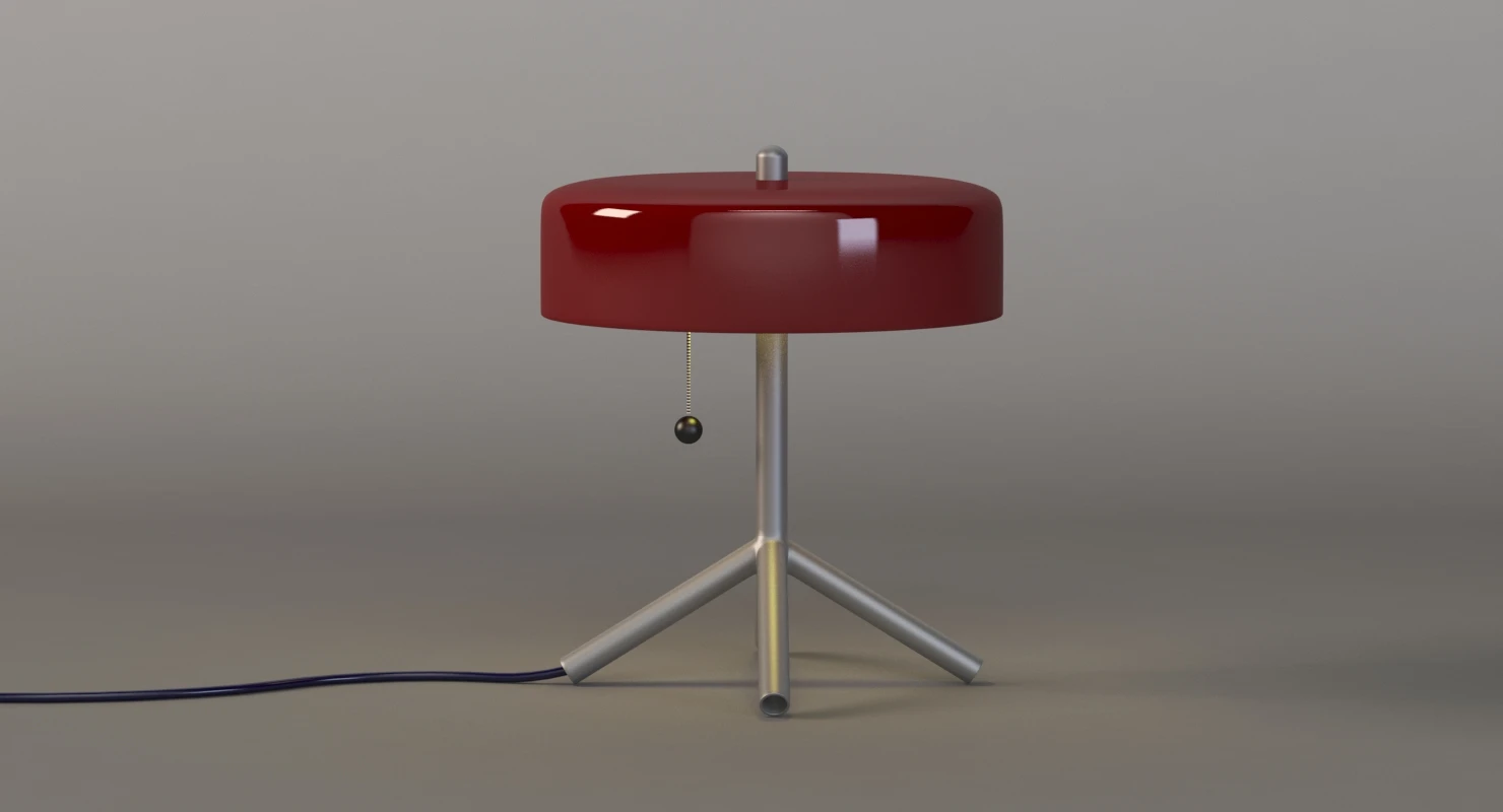 Fka Bell Table Lamp 3D Model_010