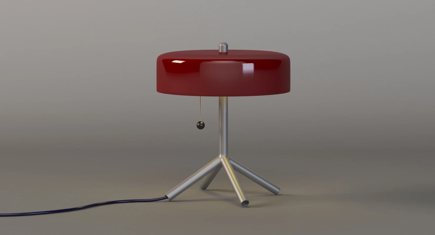 Fka Bell Table Lamp 3D Model_04