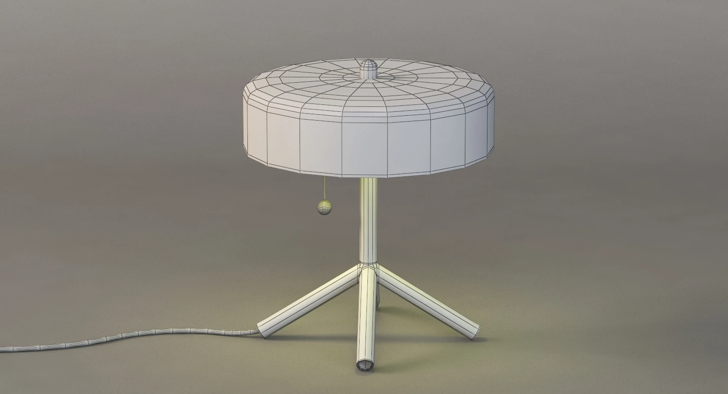 Fka Bell Table Lamp 3D Model_011