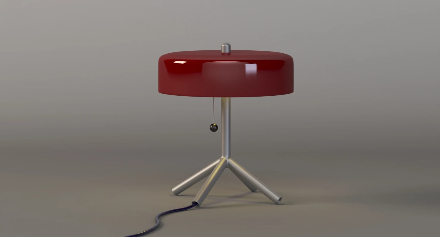 Fka Bell Table Lamp 3D Model_05