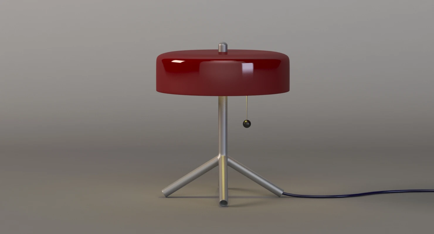 Fka Bell Table Lamp 3D Model_07