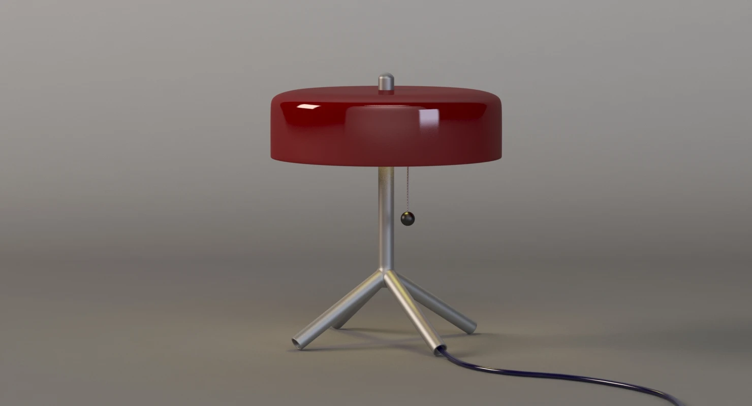 Fka Bell Table Lamp 3D Model_06