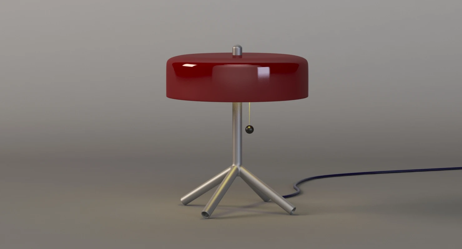 Fka Bell Table Lamp 3D Model_08