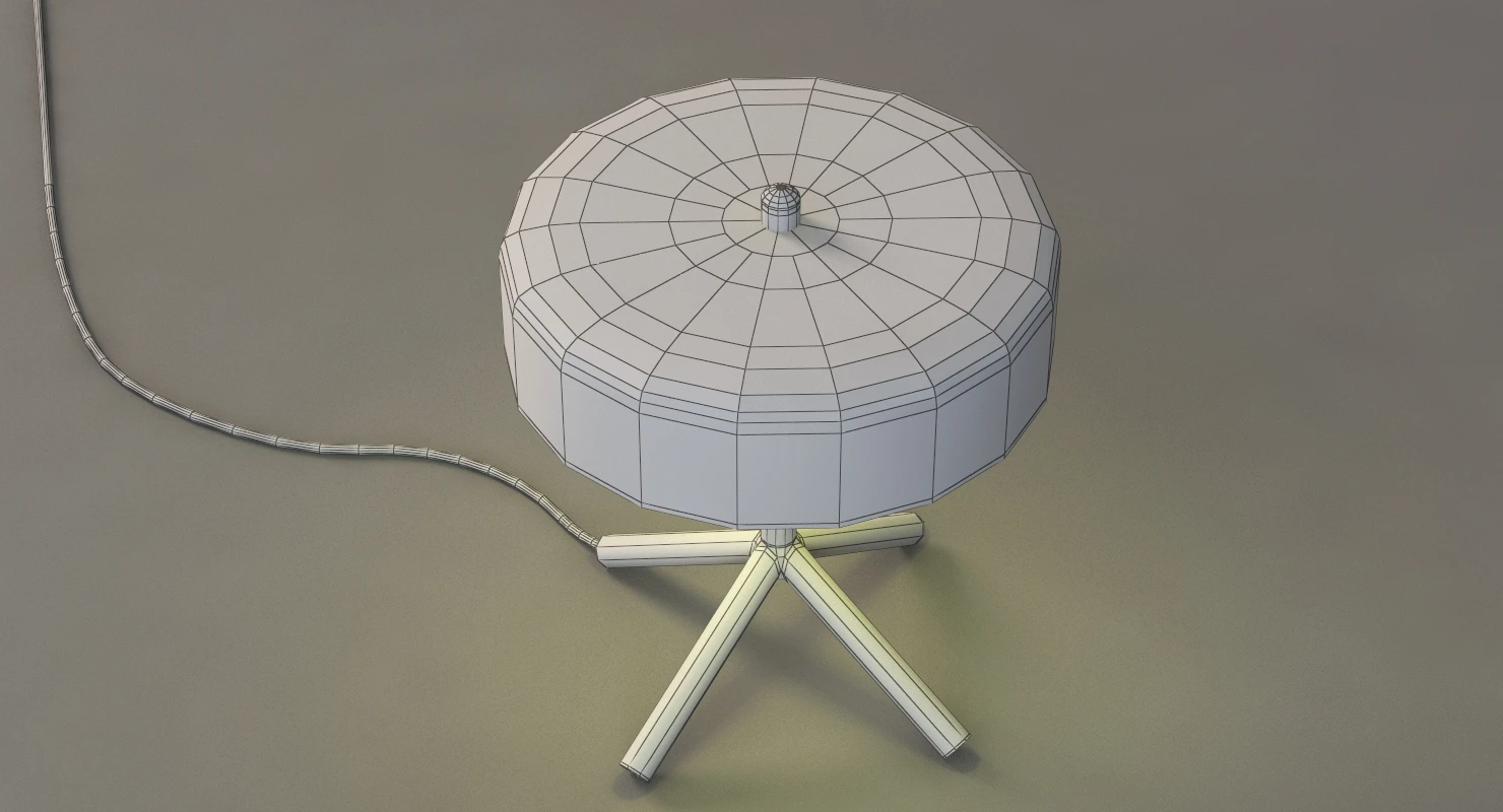 Fka Bell Table Lamp 3D Model_012