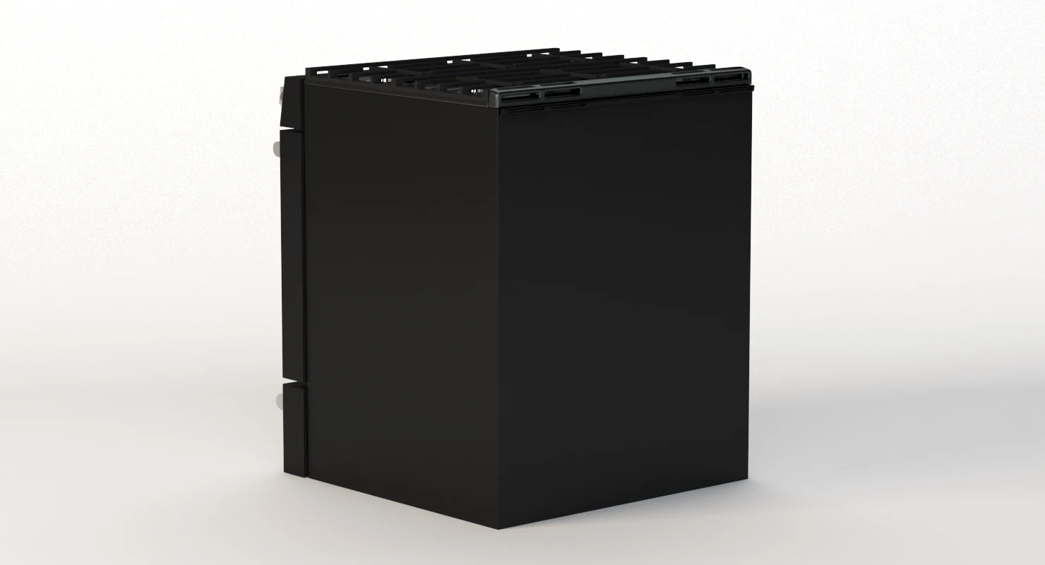 General Electric Cafe Series 30 Slide In Front Control Range With Warming Drawer CGS986SELSS 3D Model_08