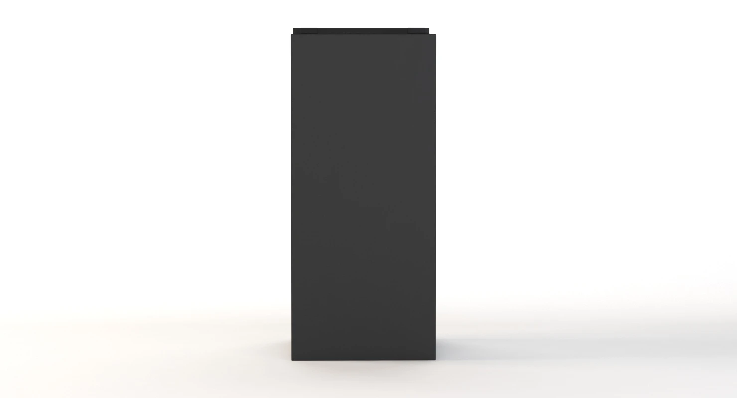 General Electric Energy Star Bottom Freezer Refrigerator 3D Model_06