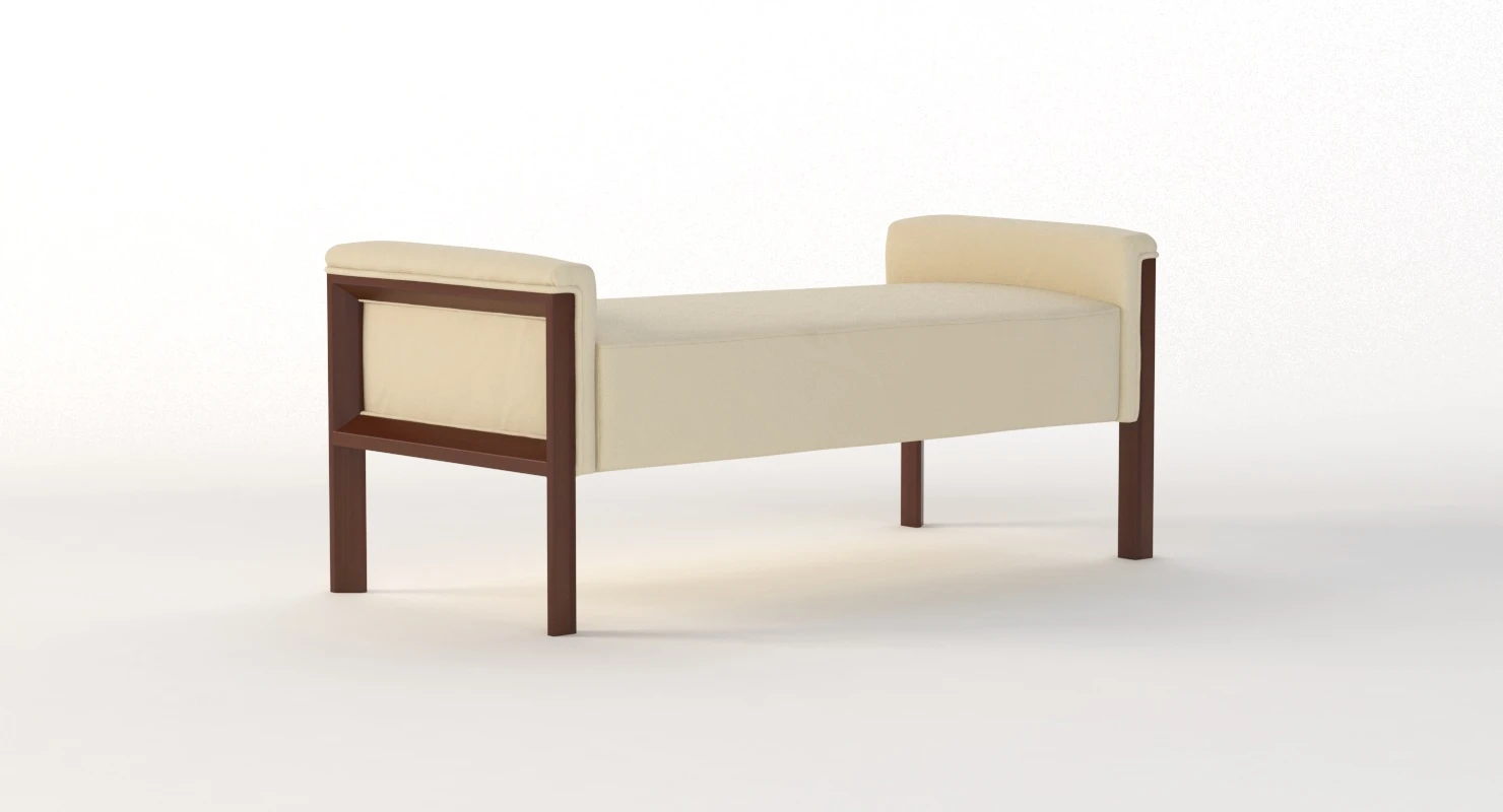 Hooker Canvas Bench 3D Model_04