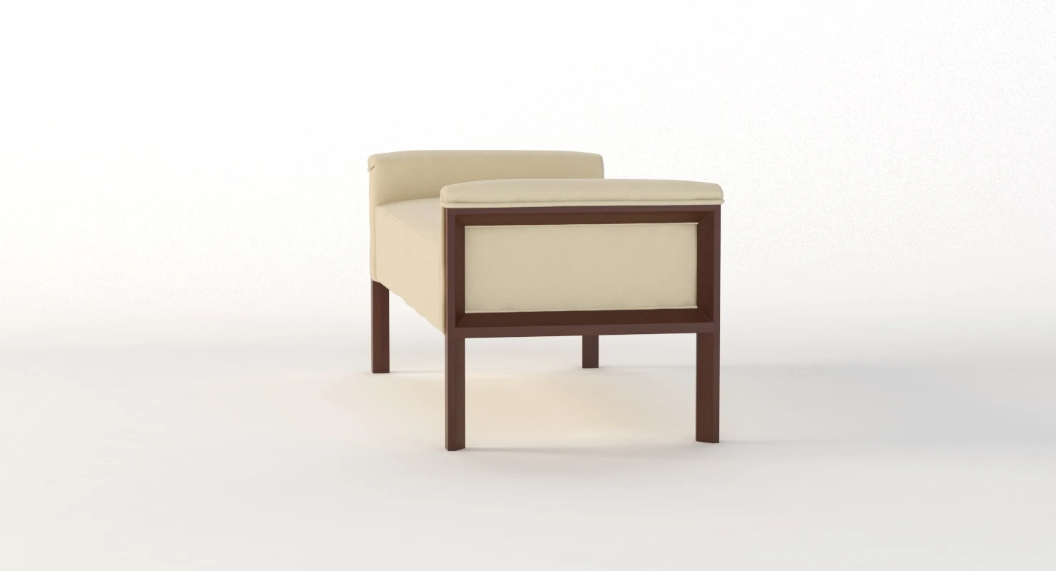 Hooker Canvas Bench 3D Model_05