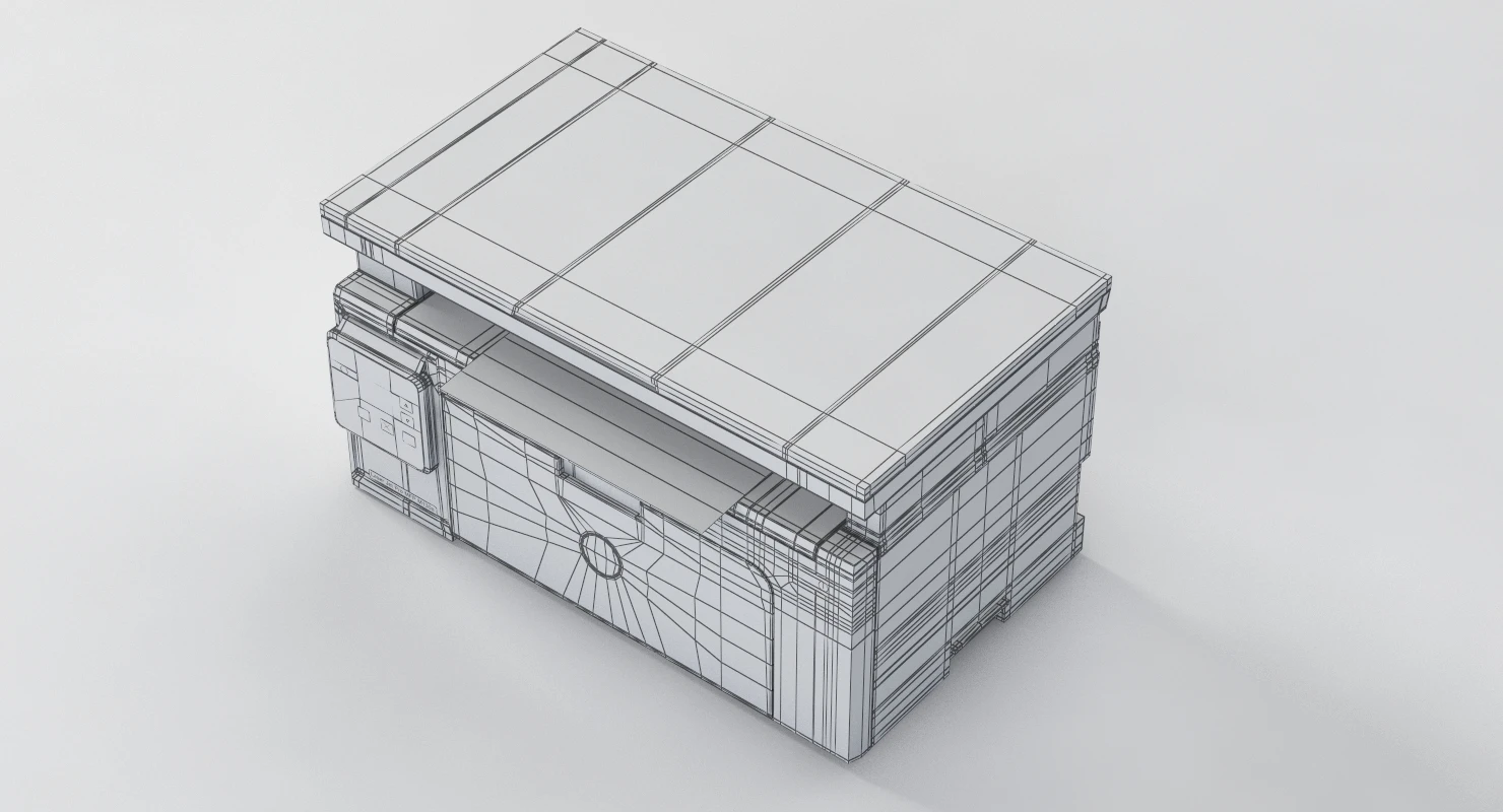 Hp Laserjet Pro M130nw Laser Printer 3D Model_014