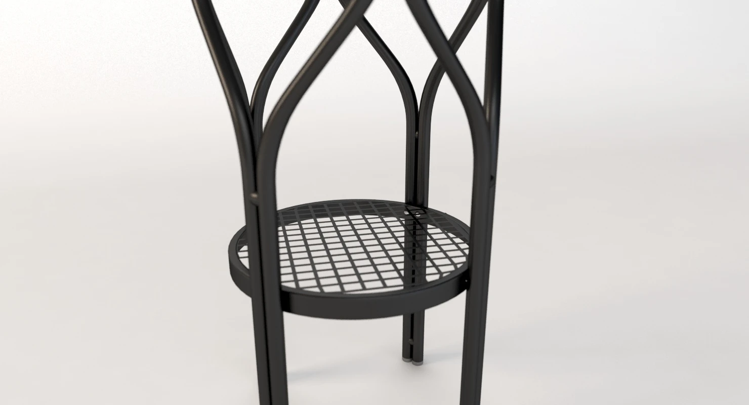 Ikea Sommar 2018 Plant Stand 3D Model_03