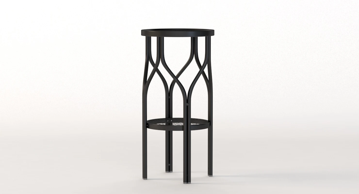 Ikea Sommar 2018 Plant Stand 3D Model_04