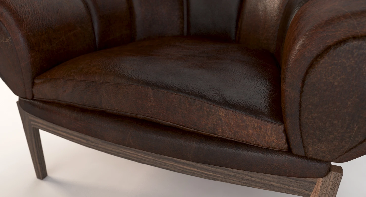 Illum Wikkelso Easy Chairs 3D Model_010