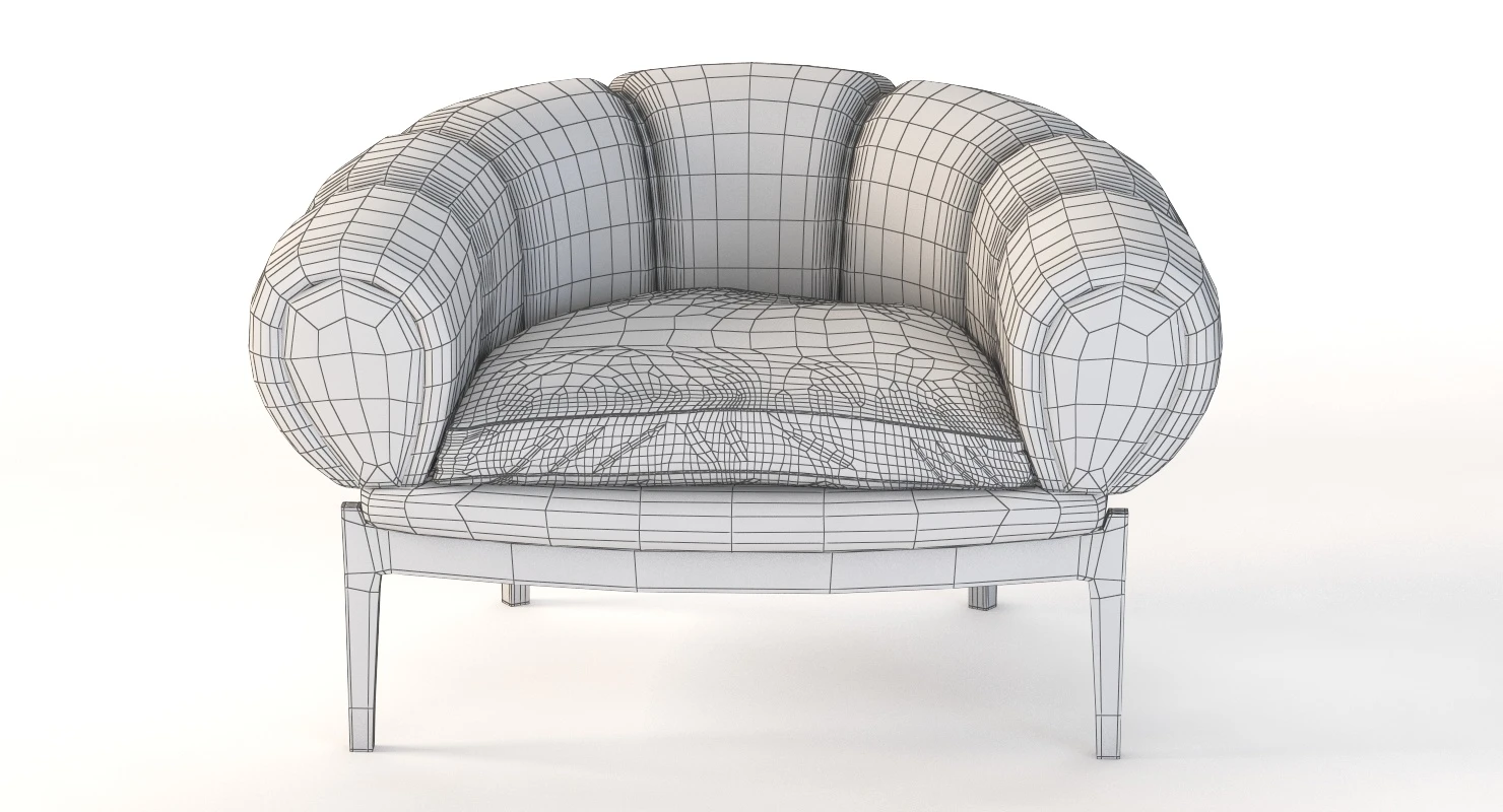 Illum Wikkelso Easy Chairs 3D Model_012