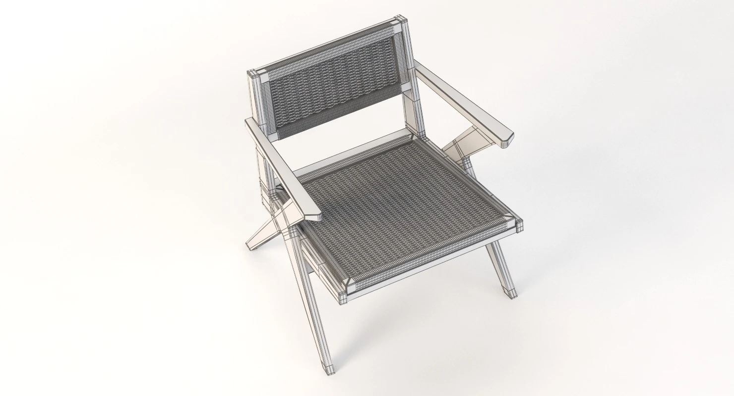 Karpenter Tribute Easy Chair by Hugues Revuelta 3D Model_011