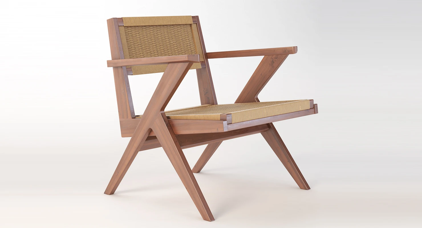 Karpenter Tribute Easy Chair by Hugues Revuelta 3D Model_01