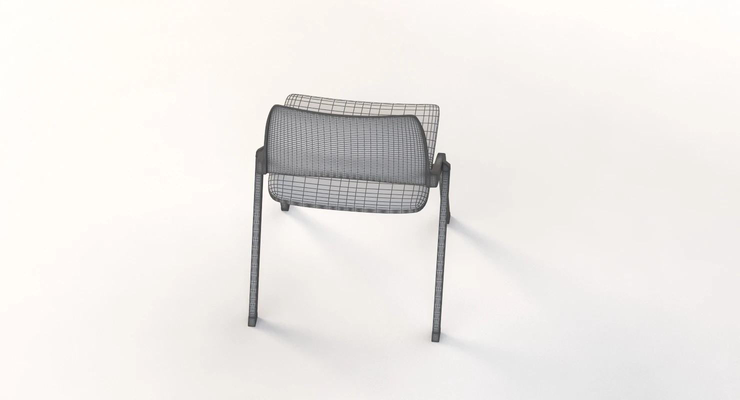 LAKENDO PLASTIC Stackable folding chair by Diemmebi 3D Model_013