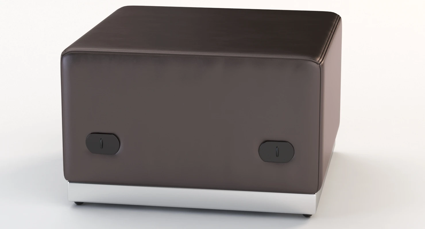 Krysten Square Ottoman 3D Model_04