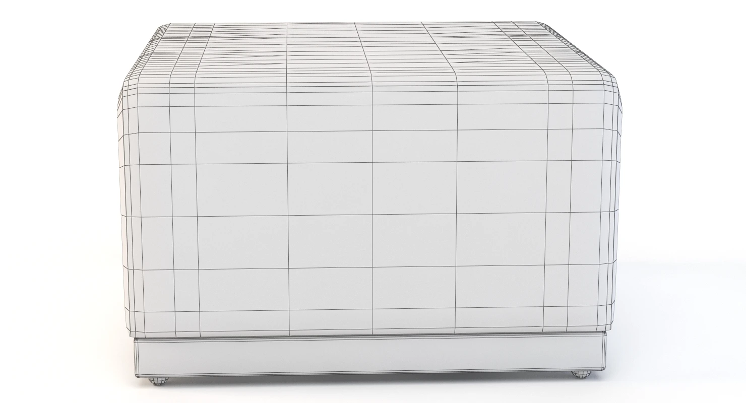 Krysten Square Ottoman 3D Model_011