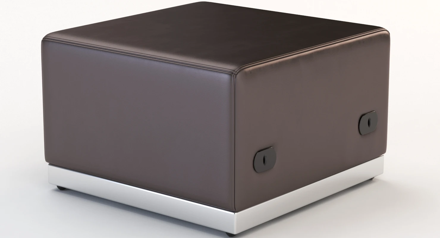 Krysten Square Ottoman 3D Model_08