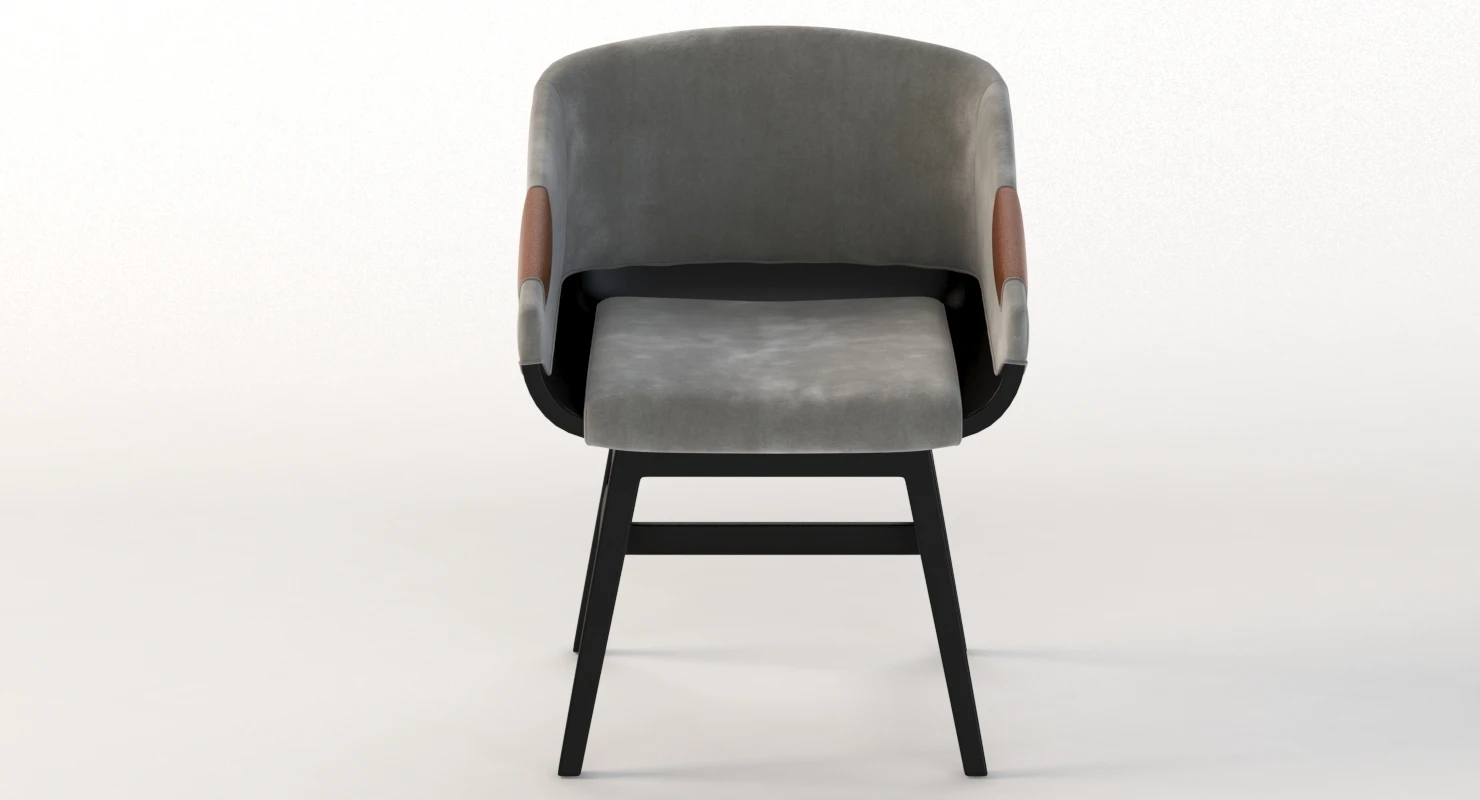 Lounge Chair 500 2472 by Charter Furniture 3D Model_04