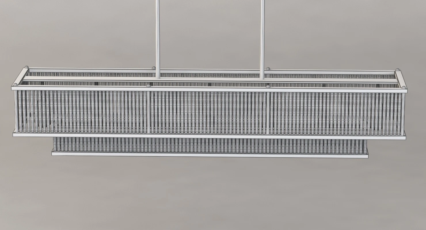 Marais Linear Chandelier 48in with Bulb 3D Model_011