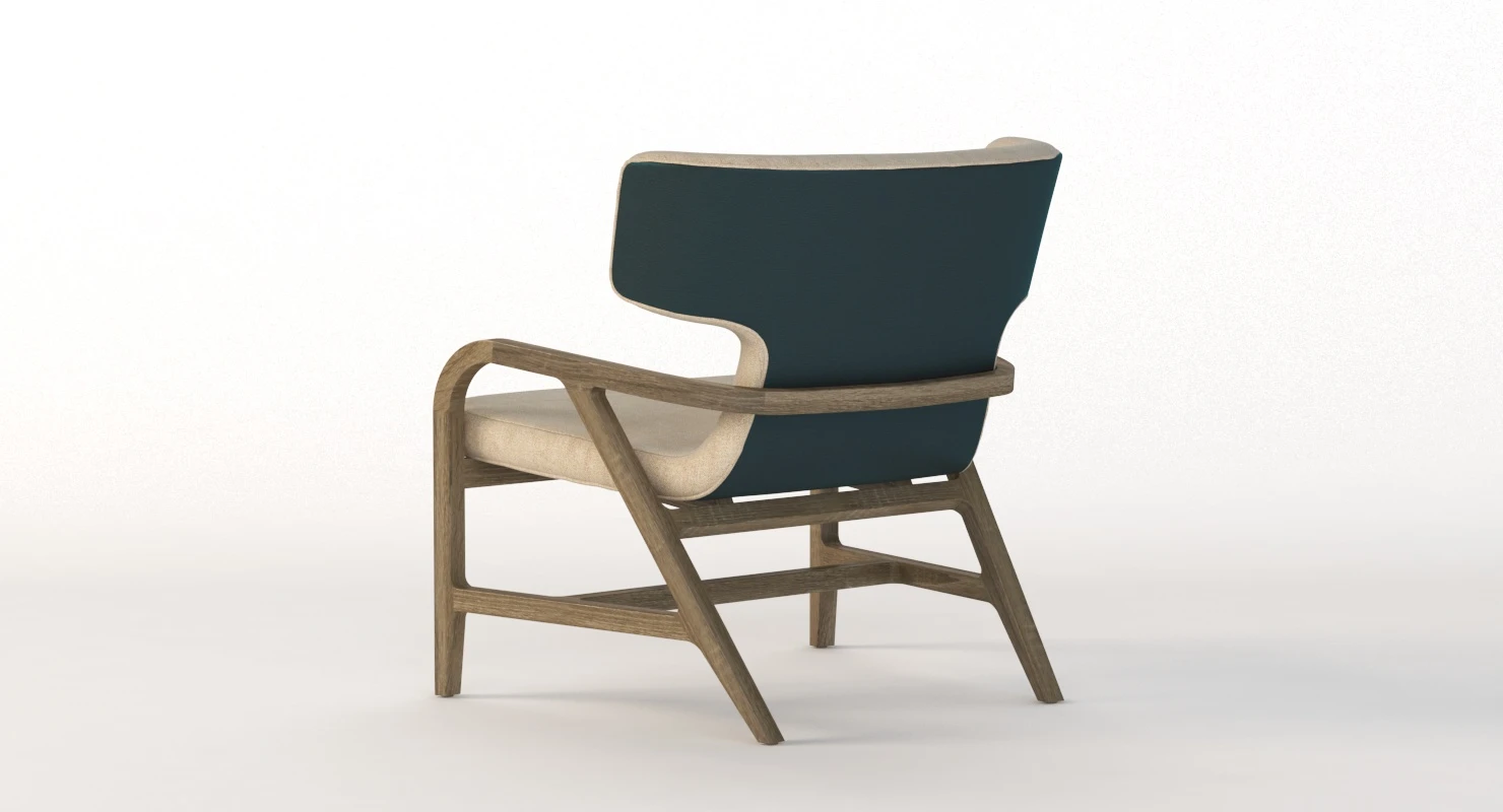 Maxalto Fulgens Lux Armchair 3D Model_08