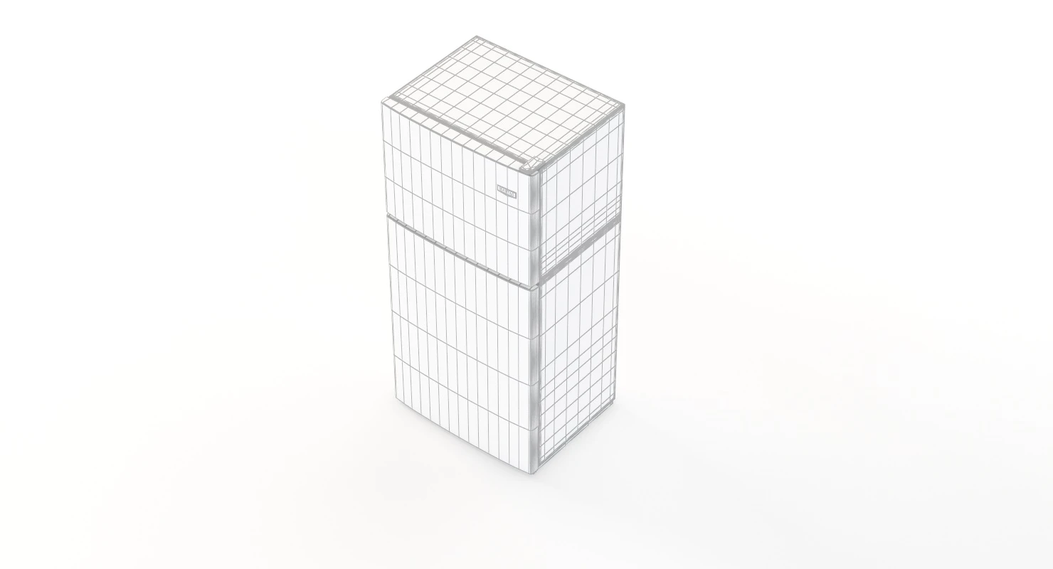 Maytag 33 Inch Wide Top Freezer Refrigerator 3D Model_011