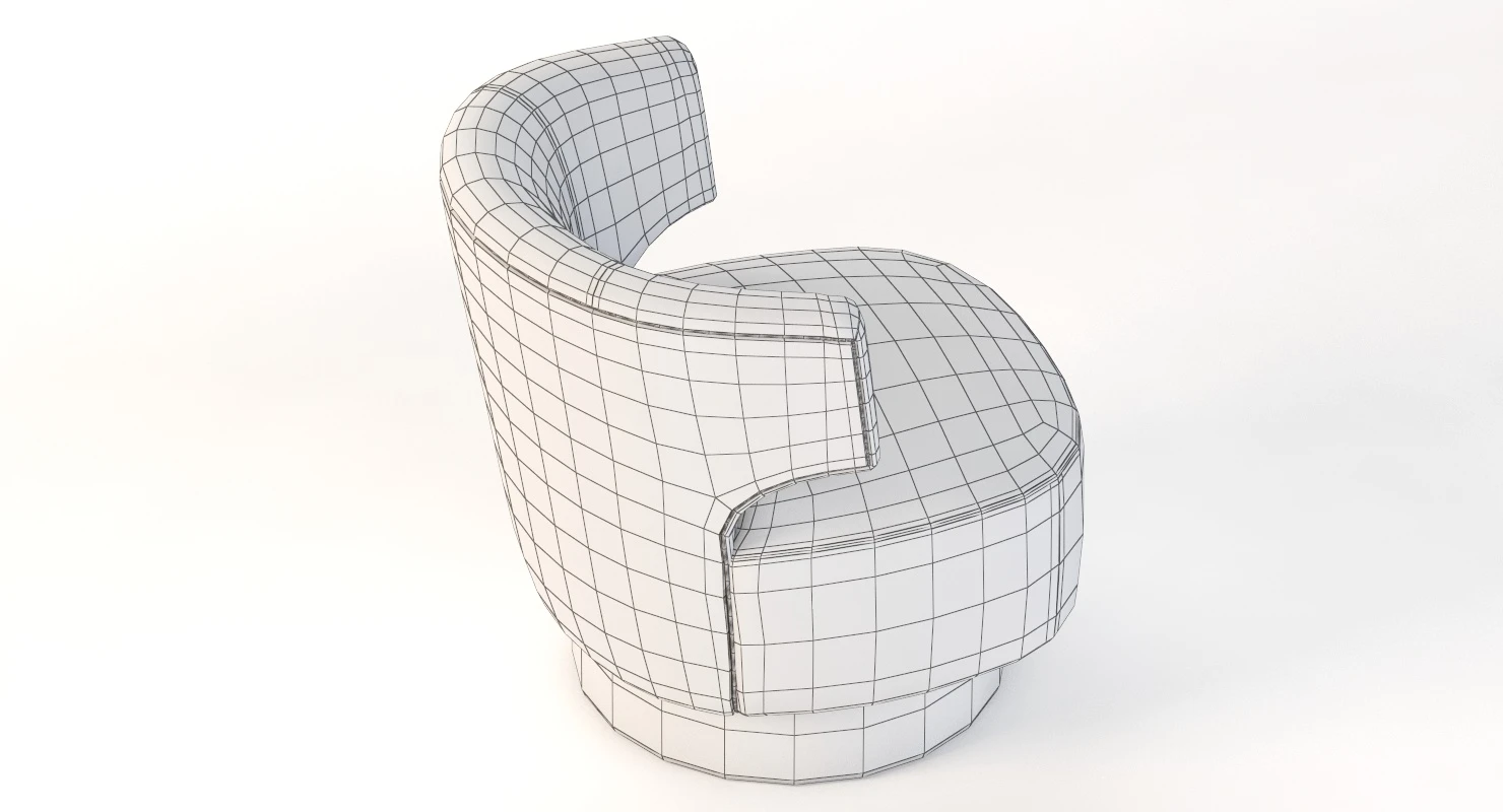 Mesa Occasional Side Chair 3D Model_04