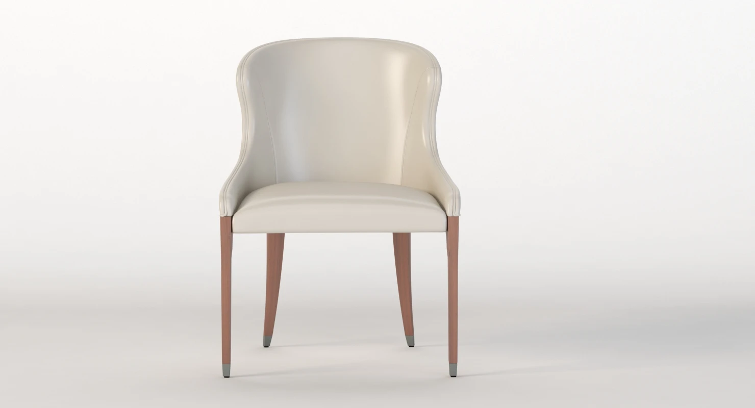 Miura Dining Come Side Chair 3D Model_04