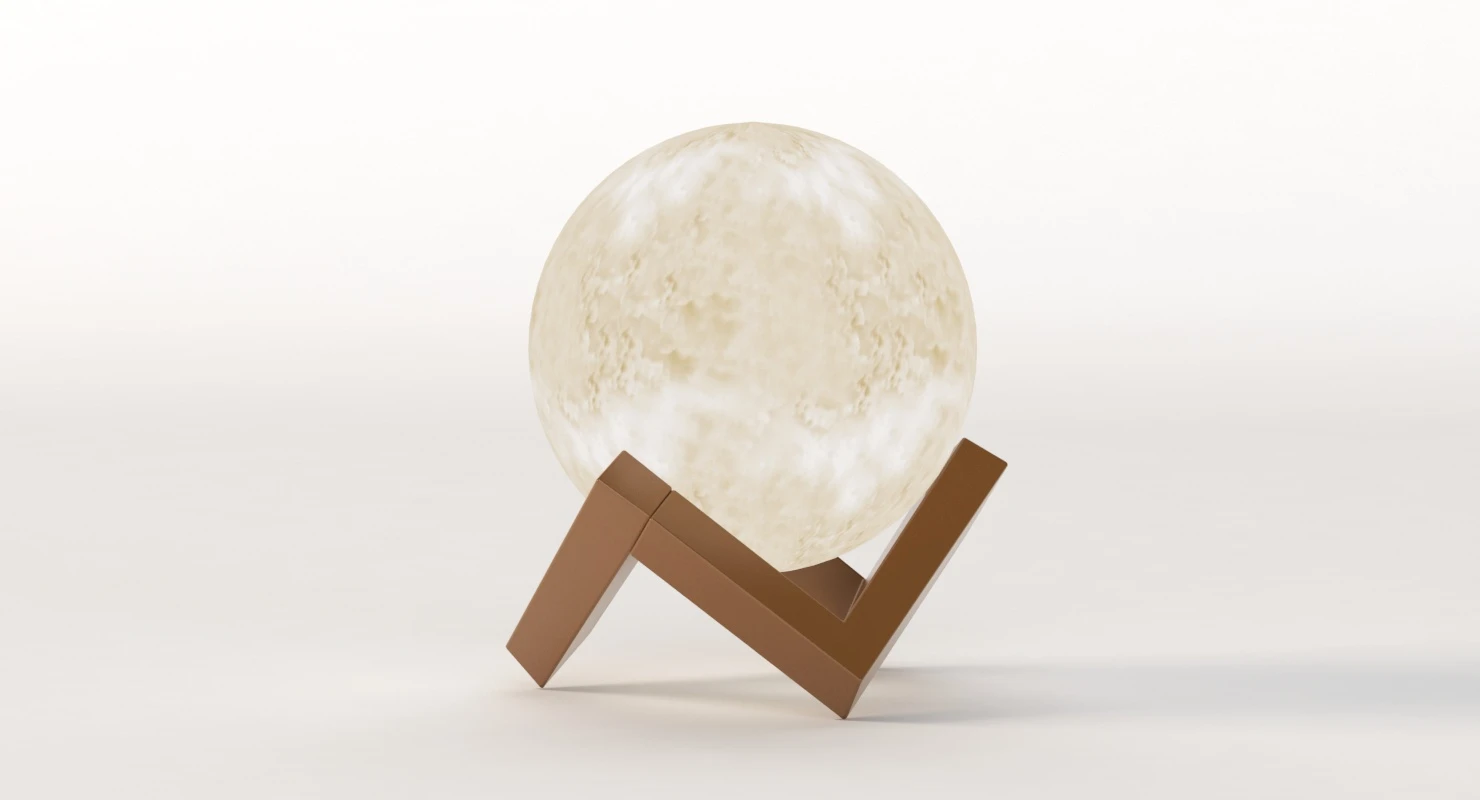 Moon Night Light Table Centerpiece Decoration By Ehobroc 3D Model_07