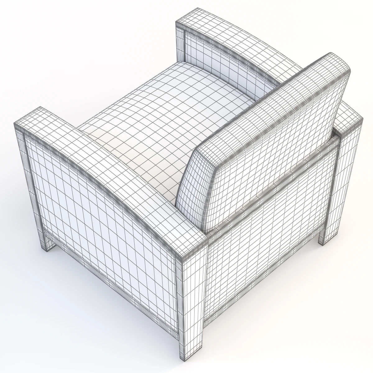 Nemschoff Franklin Lounge Chair Seating 3D Model_015