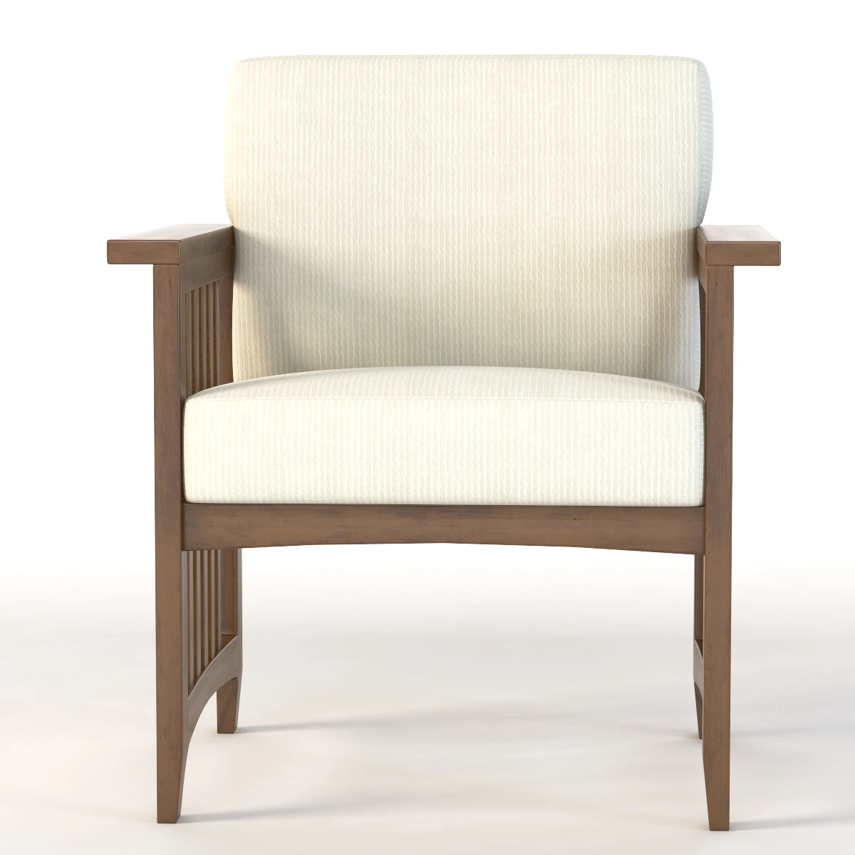 Nemschoff Hadleigh Wooden Armchair 3D Model_06